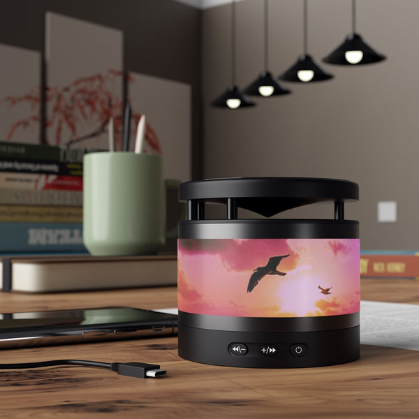 Metal Bluetooth Speaker and Wireless Charging Pad