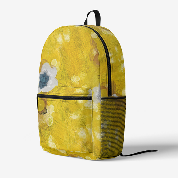 Retro Colorful Print Trendy Backpack