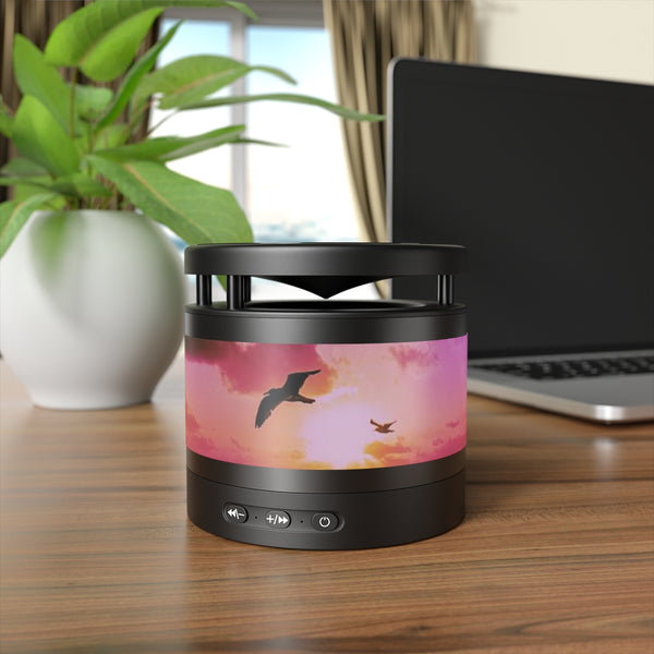 Metal Bluetooth Speaker and Wireless Charging Pad