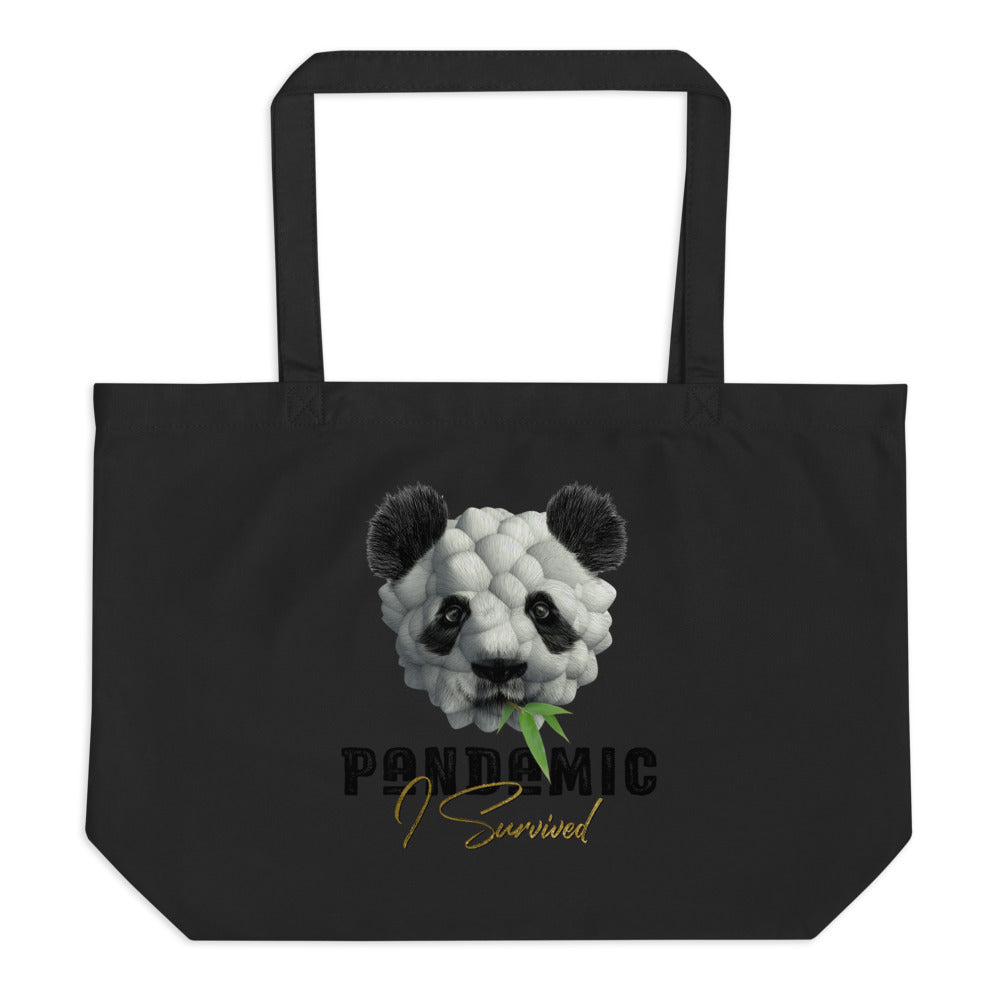 Large organic tote bag