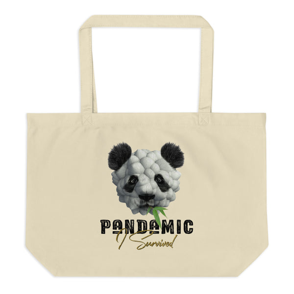 Large organic tote bag