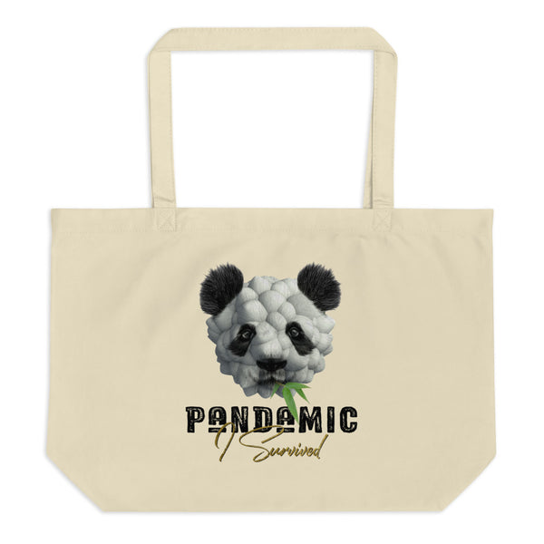 Large organic tote bag