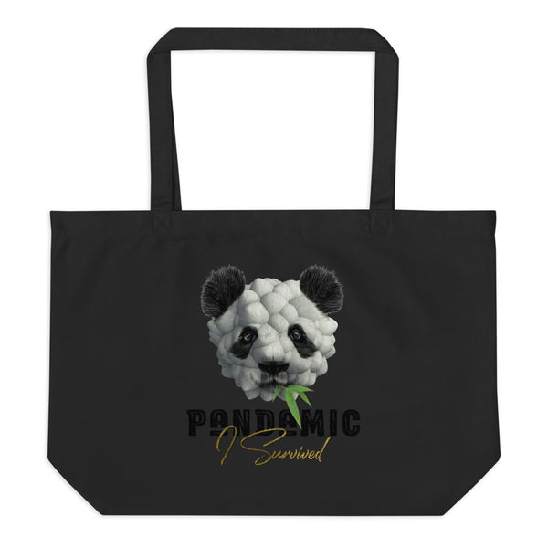 Large organic tote bag